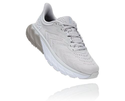 Hoka One One Arahi 5 Women's Road Running Shoes Lunar Rock / Drizzle | 0846572-HQ