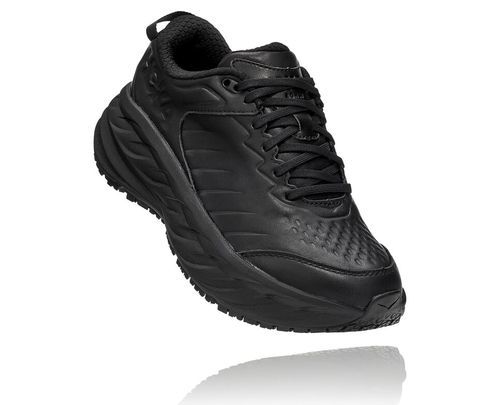 Hoka One One Bondi Sr Women's Road Running Shoes Black / Black | 4218935-CM