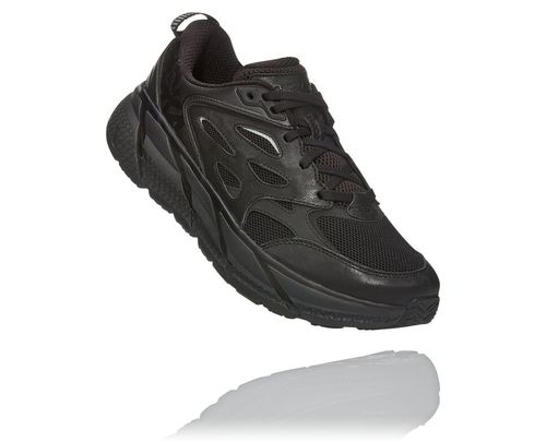 Hoka One One Clifton L All Gender Road Running Shoes Black / Raven | 1694780-MV